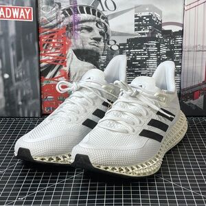 Adidas 4DFWD 2 Primeknit Running Shoes Core Black Cloud White GX9247 Sz 11.5 NEW